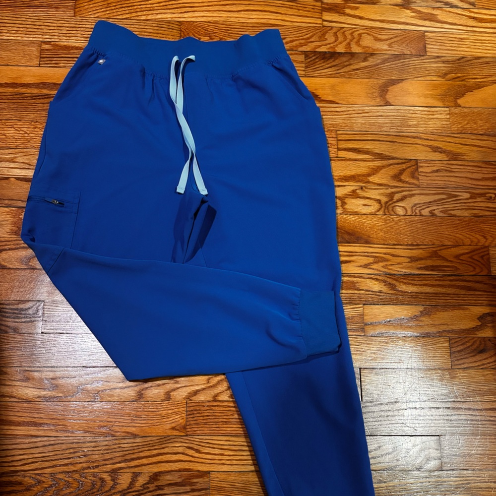 Figs Royal Blue Technical Collection Pants